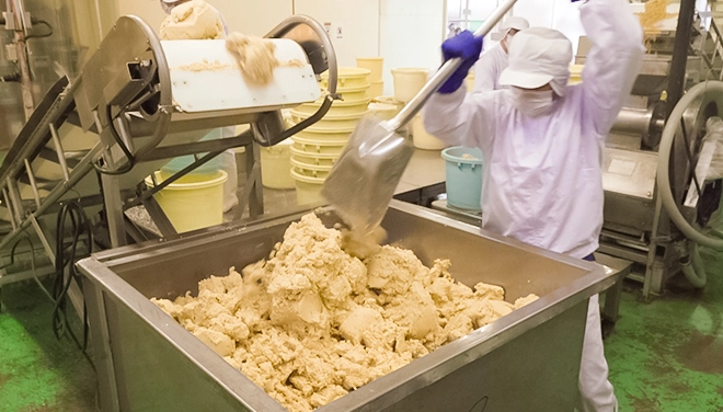 仕込味噌が完成した写真